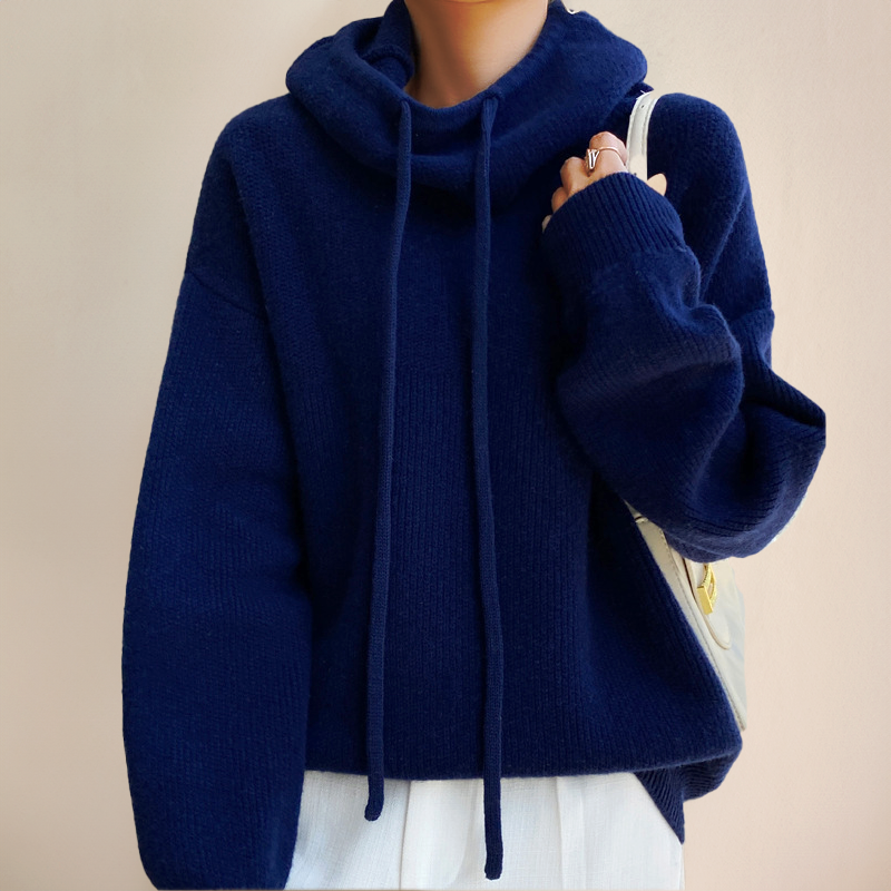 Charlotte – Cuello alto elegante de lana merino
